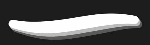 Glam Beam brush stroke preview from 3D Strokes for Procreate