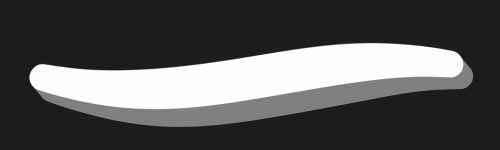Neon Trace brush stroke preview from 3D Strokes for Procreate
