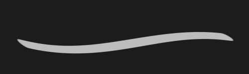 Cinder Loop brush stroke preview from Marker Ember for Procreate