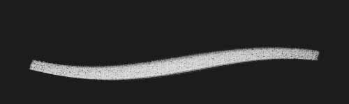 Glass Trace brush stroke preview from Marker Ember for Procreate