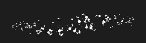 Rogue Smoke brush stroke preview from Grunge Motion for Procreate