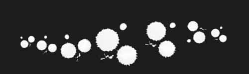 Silent Fade brush stroke preview from Grunge Motion for Procreate