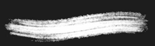 Breeze Trail brush stroke preview from Chalk Studio for Procreate