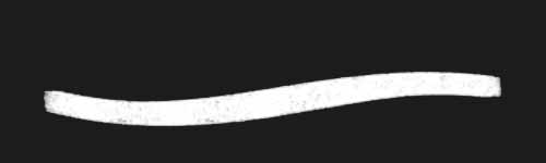 Clean Ribbon brush stroke preview from Chalk Studio for Procreate
