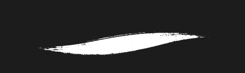Grunge Flow brush stroke preview from Classic Lettering for Procreate