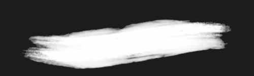 Oleo Murmur brush stroke preview from Gentle Oils for Procreate
