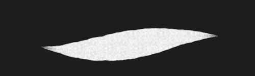 Smooth Stroke brush stroke preview from Glam Touch for Procreate