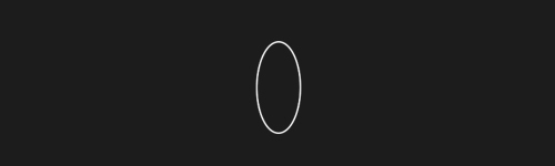 Ellipse Outlines brush stroke preview from Simple Geometry for Procreate