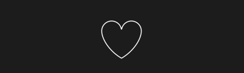 Heart Outlines brush stroke preview from Simple Geometry for Procreate