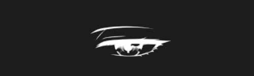 Half Lidded 2 brush stroke preview from Anime Eyes Builder for Procreate