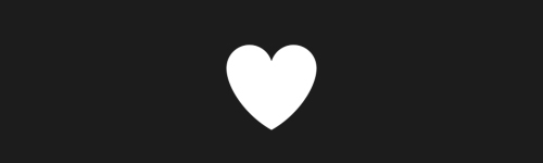Heart Glyph brush stroke preview from Simple Geometry for Procreate