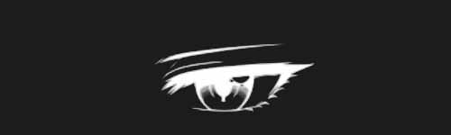 Mysterious Eye 2 brush stroke preview from Anime Eyes Builder for Procreate
