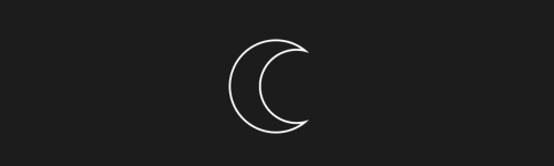 Moon Outlines brush stroke preview from Simple Geometry for Procreate