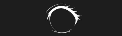 Surprised Eye brush stroke preview from Anime Eyes Builder for Procreate
