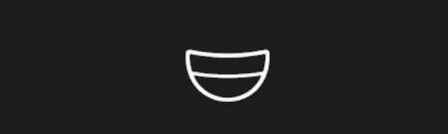 Big Grin brush stroke preview from Emoji Studio Kit for Procreate