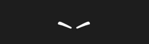 Determined Brows brush stroke preview from Emoji Studio Kit for Procreate