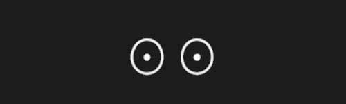 Wide Eyes brush stroke preview from Emoji Studio Kit for Procreate