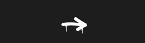 Arrow Right brush stroke preview from Street Marks for Procreate