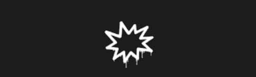 Burst brush stroke preview from Street Marks for Procreate