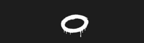 Circle Stroke brush stroke preview from Street Marks for Procreate