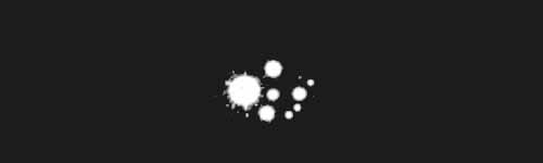 Cluster Mark brush stroke preview from Street Marks for Procreate