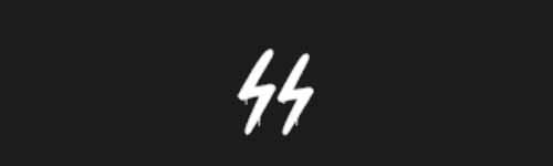 Double Lightning brush stroke preview from Street Marks for Procreate