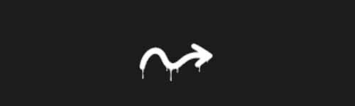 Snake Arrow brush stroke preview from Street Marks for Procreate