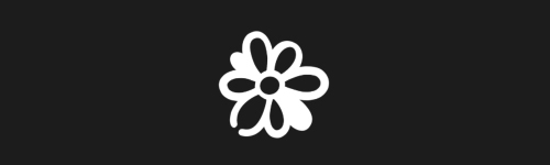 Daisy Wheel brush stroke preview from Botanic Bits for Procreate