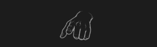 Extreme Perspective Back brush stroke preview from Hand Perspectives for Procreate