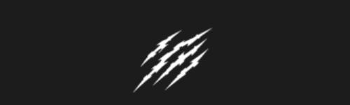 Beast Rend brush stroke preview from Tribal Designs for Procreate