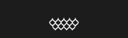 Scale Pattern brush stroke preview from Tribal Designs for Procreate