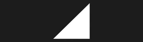 Right Triangle 1 brush stroke preview from Modern Shapes for Procreate