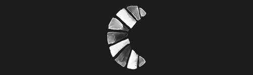 Croissant brush stroke preview from Antique Symbols for Procreate