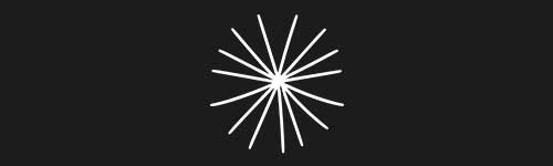 Outline 6 brush stroke preview from Boho Shapes for Procreate