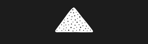 Triangle 3 brush stroke preview from Boho Shapes for Procreate