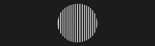 Stripes 1 brush stroke preview from Boho Shapes for Procreate