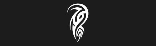 Tattoo 7 brush stroke preview from Tribal Tattoo for Procreate