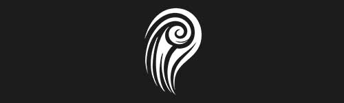 Tattoo 8 brush stroke preview from Tribal Tattoo for Procreate