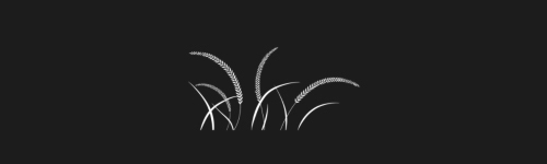 Grass 2 brush stroke preview from Autumn Brushes for Procreate