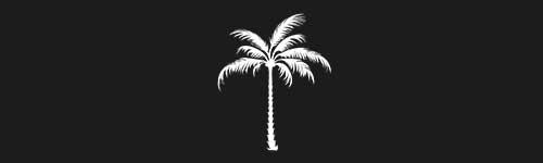 Palm 1 brush stroke preview from Tree Stamps for Procreate