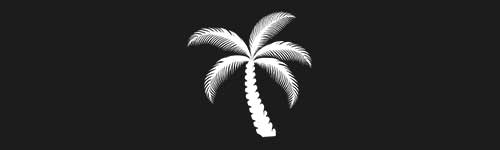Palm 4 brush stroke preview from Tree Stamps for Procreate