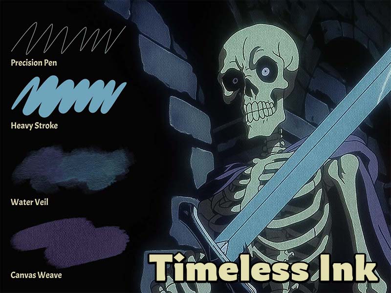 Timeless Ink Procreate brush pack preview