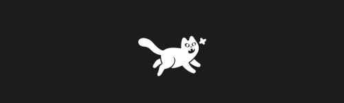 Felix Flash brush stroke preview from Happy Cats for Procreate
