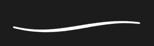 Smooth Line brush stroke preview from Fine Liners for Procreate