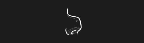 Snub Nose brush stroke preview from Nose Design Kit for Procreate