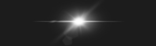 Celestial Flare brush stroke preview from Space Elements for Procreate